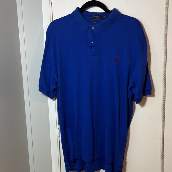 Polo by Ralph Lauren Men's Royal Blue Polo Shirt - Picture 1 of 4